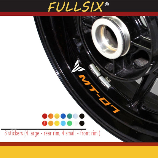 Wheel Sticker Reflective For YAMAHA MT-07