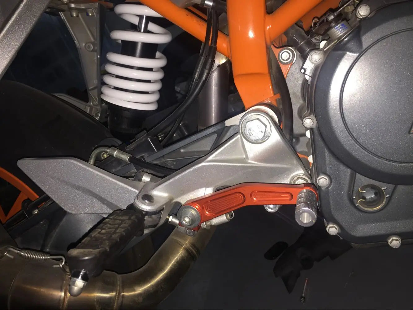 Billet Brake Pedal And Gear Lever For Various KTM Models