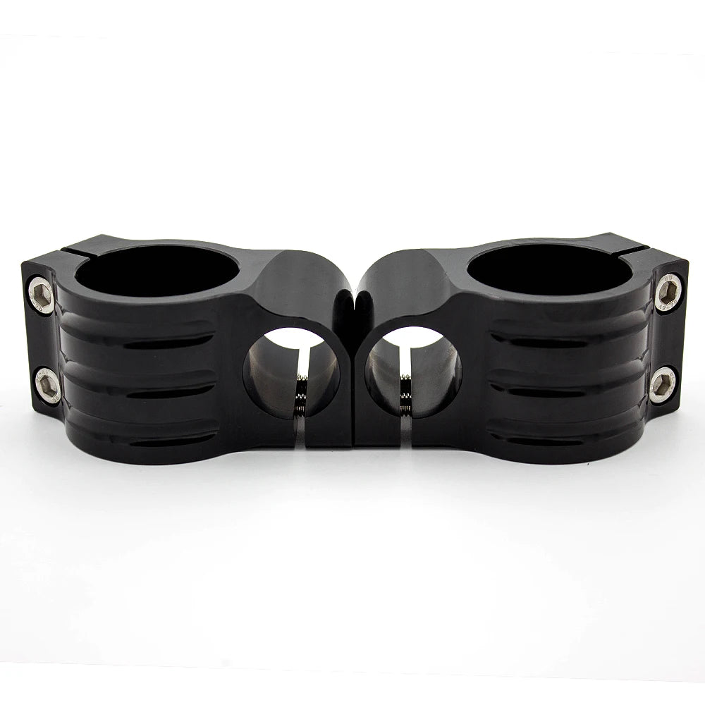 31mm - 55mm Aluminum 7/8" Universal CNC Handle Bar Clip Ons