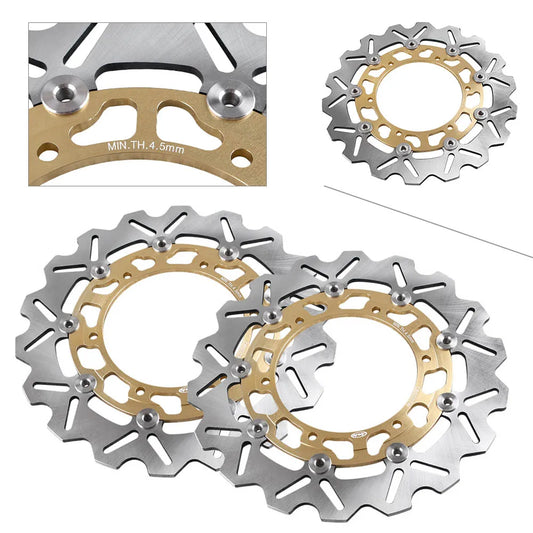 Front Brake Rotors For Yamaha FJR/XJR/XSV1300 & XJ600N & YZF R6/R6 & TDM 900 & YZF600R/1000R THUNDERACE ETC