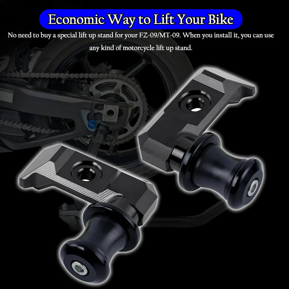 Paddock Stand Spools For Yamaha MT-07 2014-2024