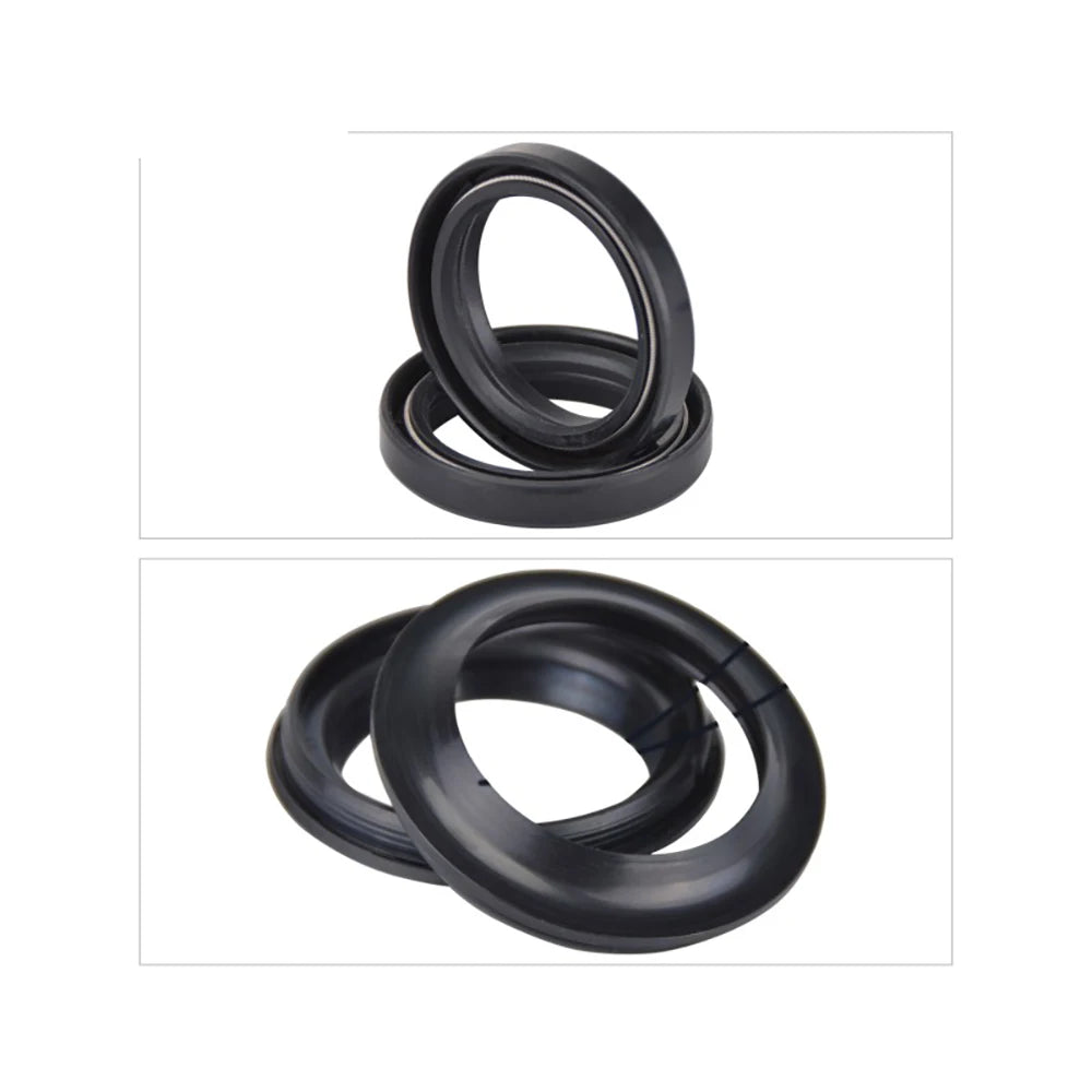 Fork Oil And Dust Seals For HONDA NV400C NV400 NV600 NV Steed 400 VT600C VT600 VT Shadow 600 For Yamaha FZ750 FZ 750