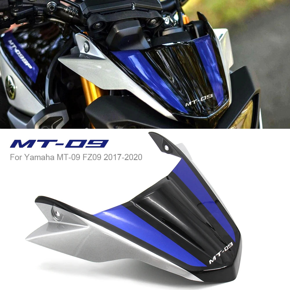 Wind Deflector Front, Windscreen, Rear Seat Cowl, Rear Fender For YAMAHA MT-09 MT09 FZ09 2017-2020