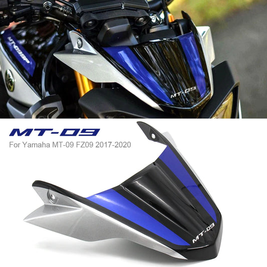 Wind Deflector Front, Windscreen, Rear Seat Cowl, Rear Fender For YAMAHA MT-09 MT09 FZ09 2017-2020