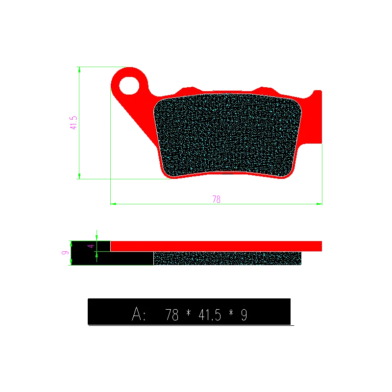 Front And Rear Brake Pads for BMW F 700 GS 13-18 F 750 GS 16-21 F 800 GS 08-18 F 850 GS Adventure 16-21