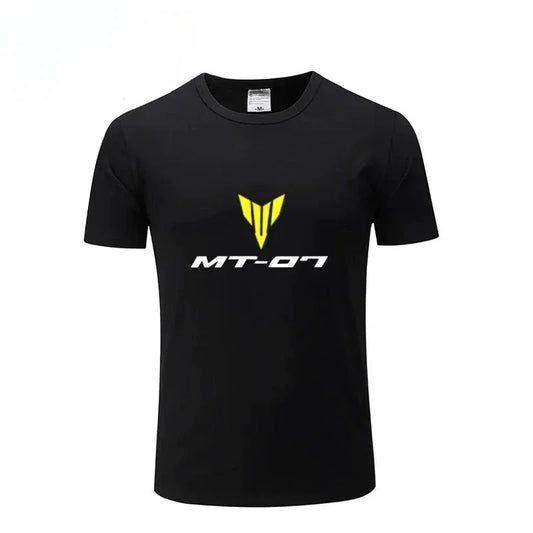 T-Shirt Men Yamaha MT-07  100% Cotton Round Neck