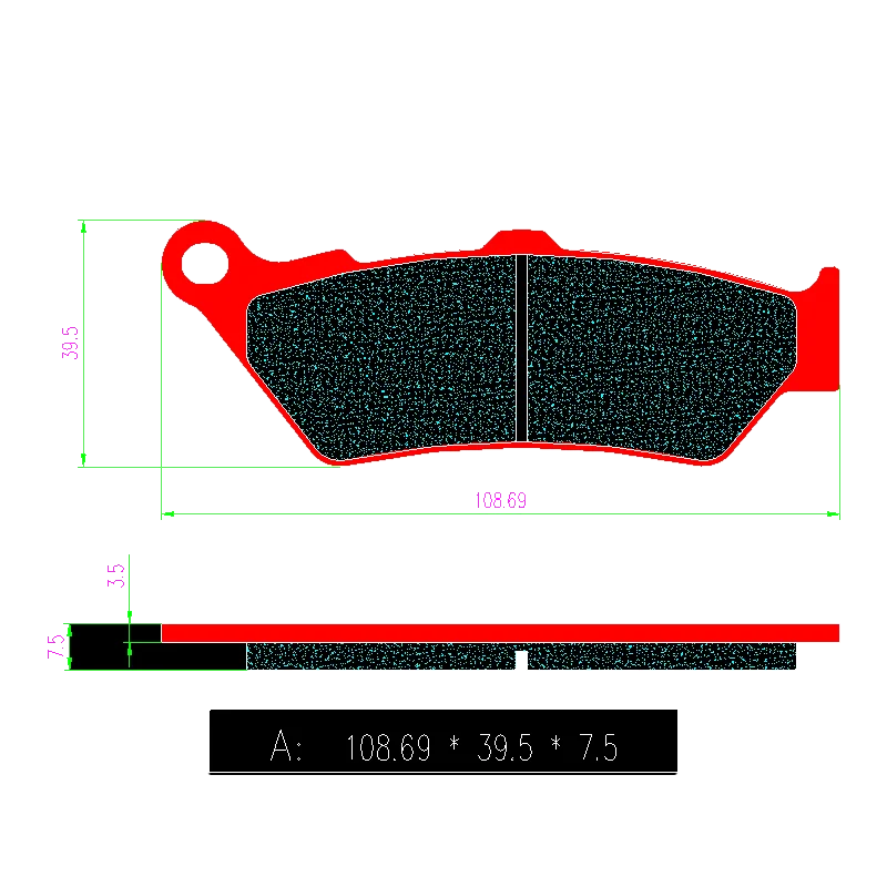 Front And Rear Brake Pads for BMW F 700 GS 13-18 F 750 GS 16-21 F 800 GS 08-18 F 850 GS Adventure 16-21