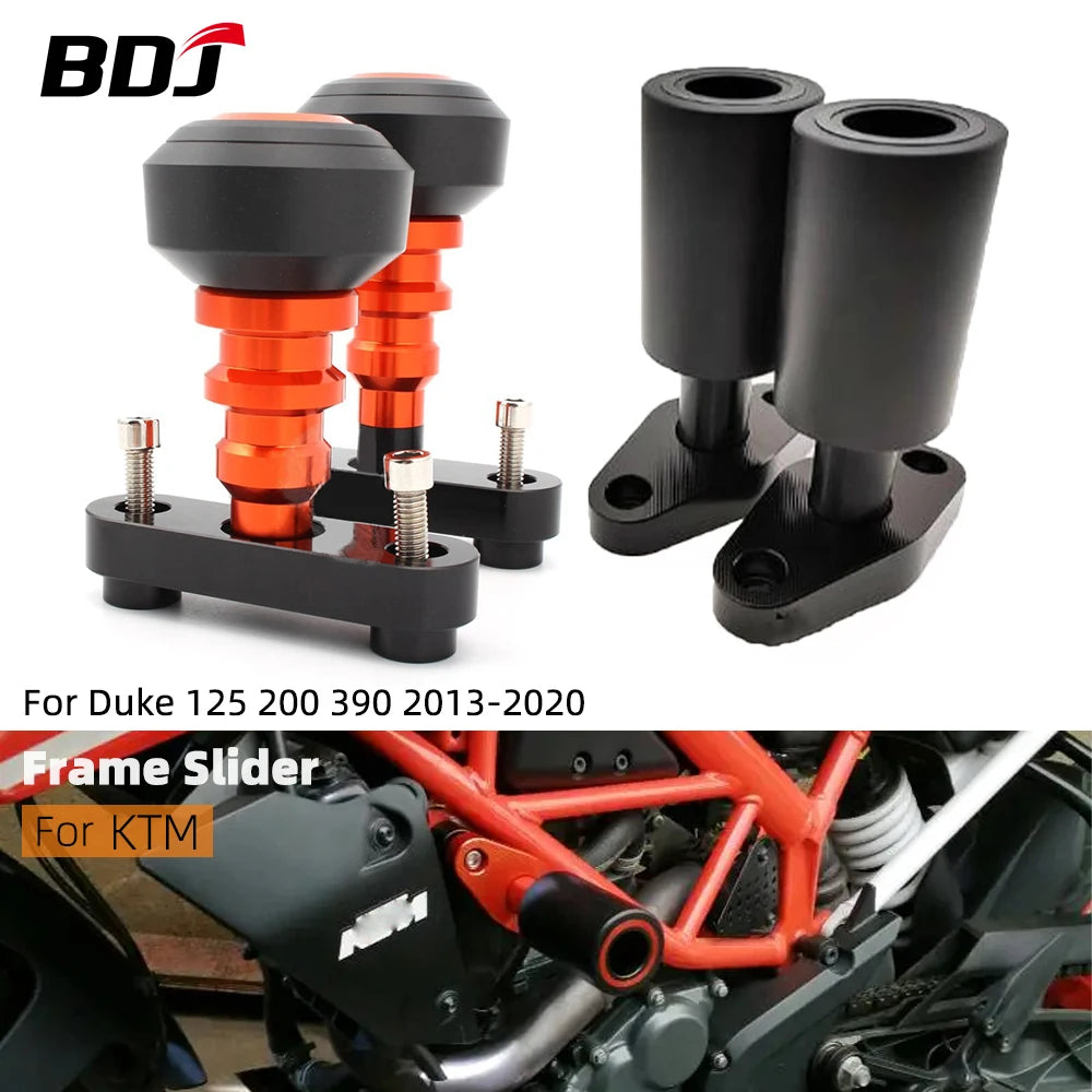 Frame Sliders For Duke 390, Duke 200, And Duke 125