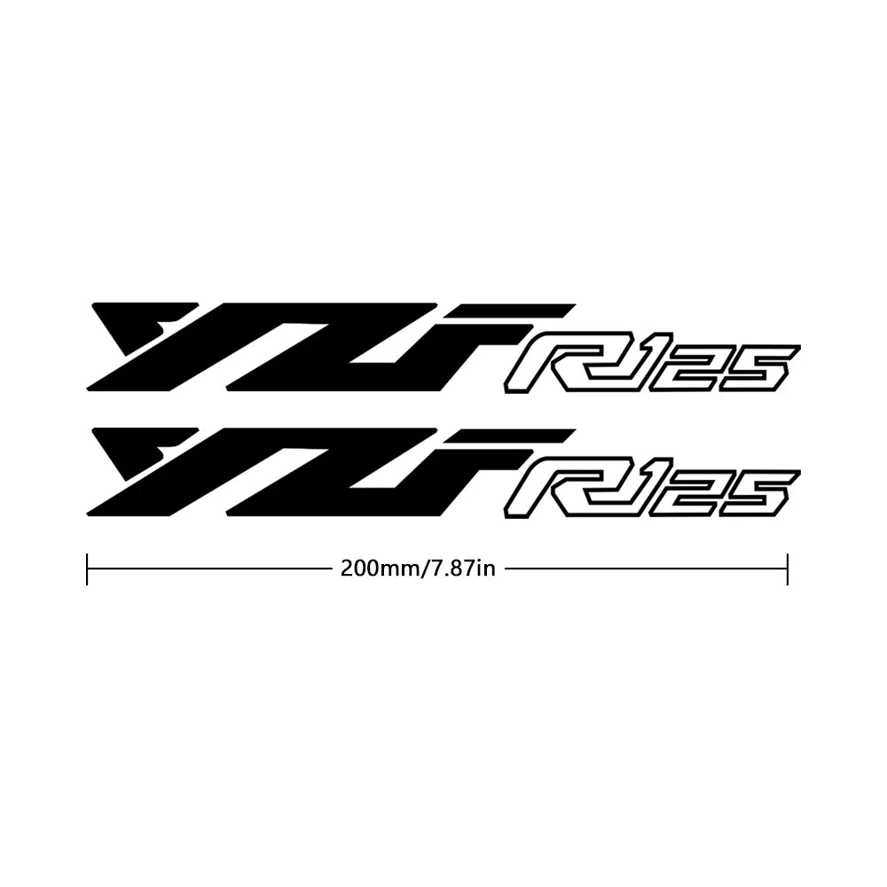 Stickers Waterproof For Yamaha YZF R125 2008-2015 2016 2017 2018 2019 2020 2021 2022 2023