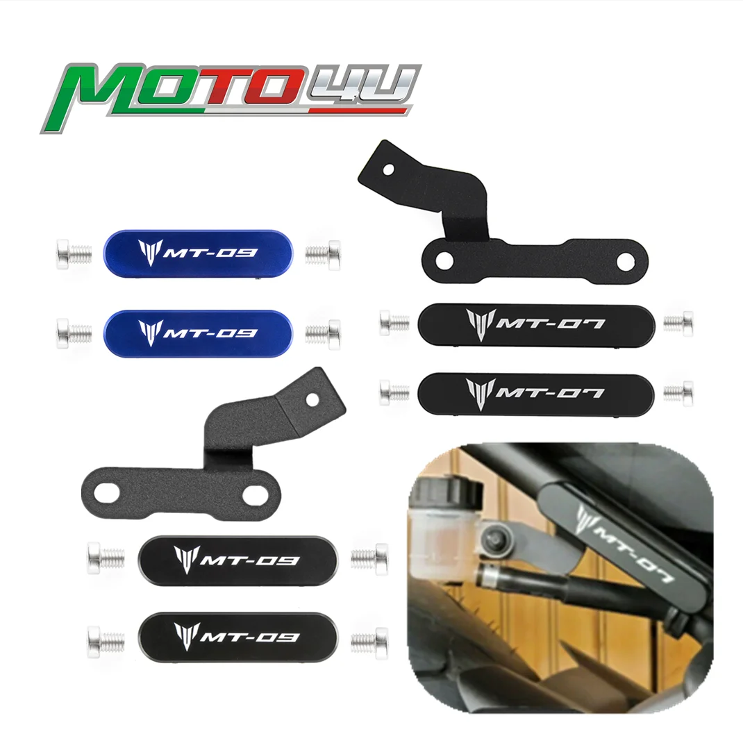 Passenger Footpeg Removal Plates For YAMAHA MT-09, MT07, MT10, XSR900, XSR700