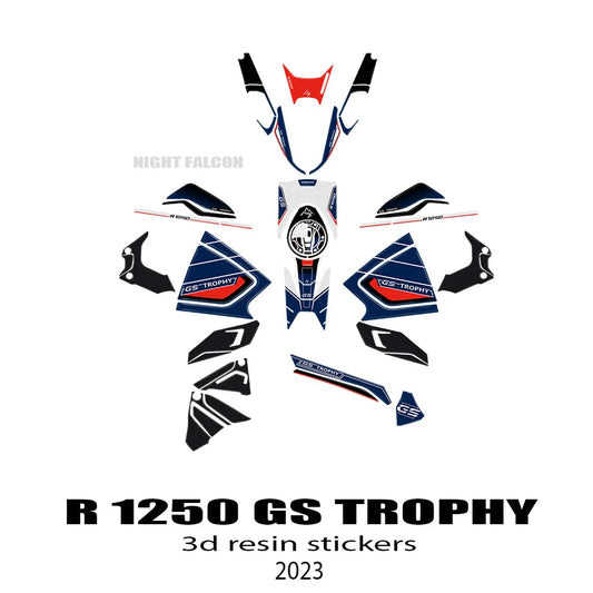 Sticker Kit For New 2023 BMW R 1250 GS GS