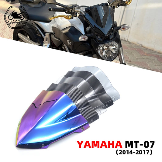 Windscreen For YAMAHA MT-07, FZ07 2014-2017