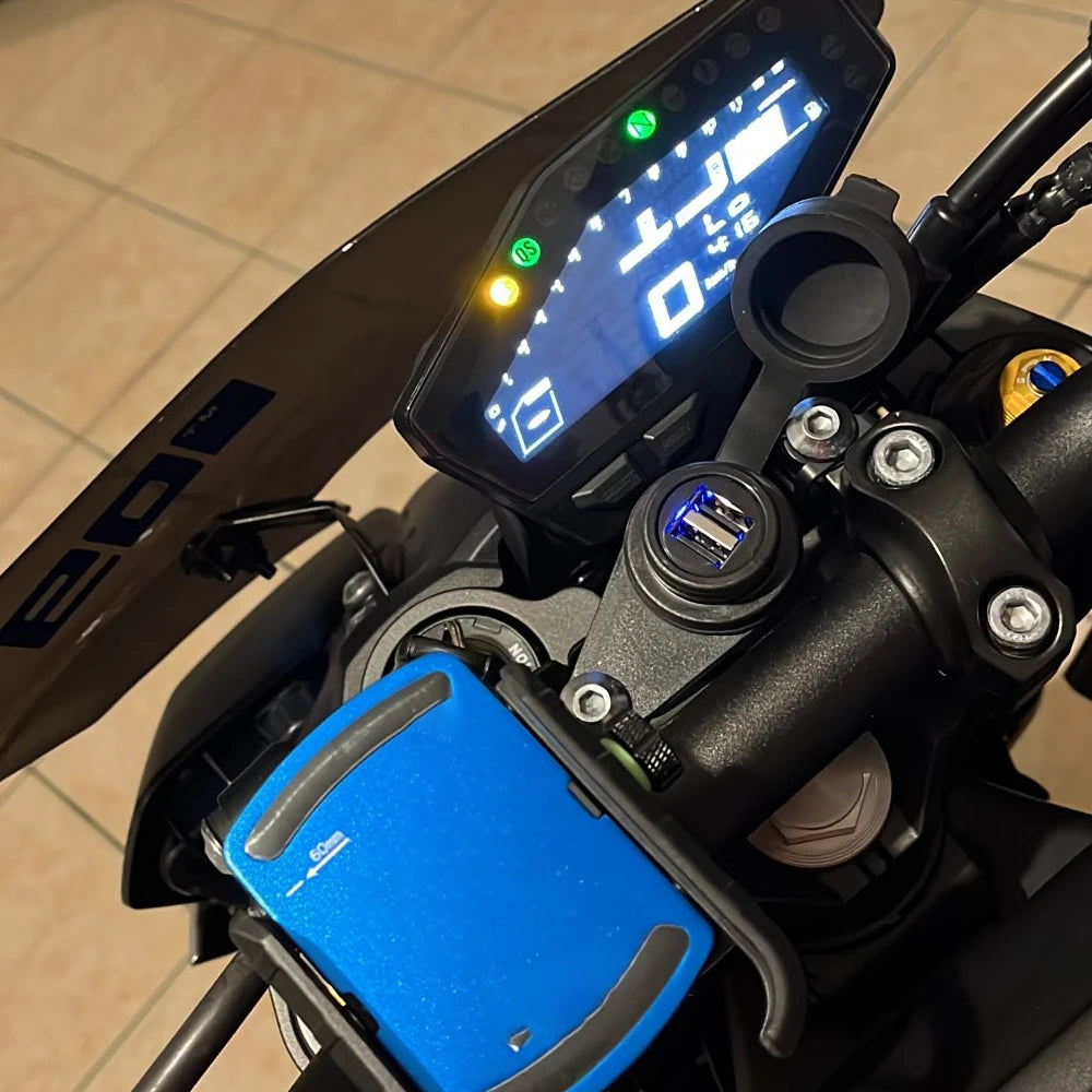 Dual USB Charger Socket For Various YAMAHA Models