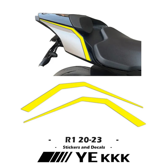 Rear Tail Fairing Sticker For YAMAHA YZFR1 YZF-R1 R1M YZF1000 2020-2023 21 22 23