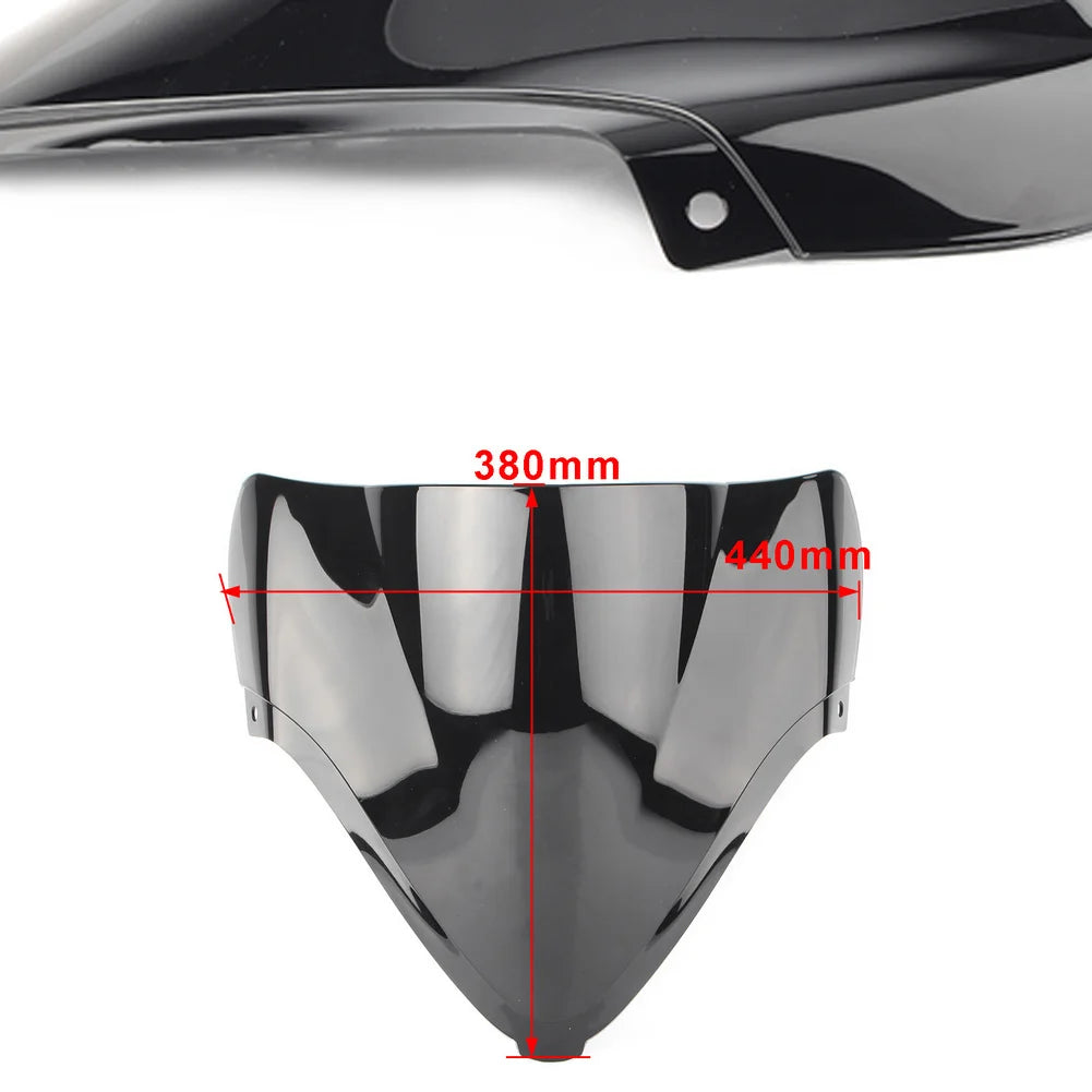 Windshield Double Bubble For Suzuki Hayabusa GSX 1300R GSX-R 1300 GSXR1300 2008 -2018