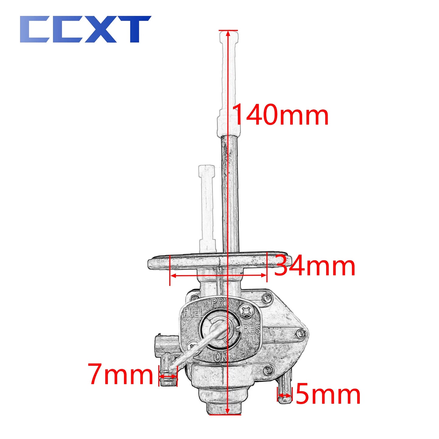 Gas Tank Fuel Petcock Valve For Yamaha Virago XV920 XS400 SX400 Maxim XJ550 XJ750 XJ650L XJ650L XV700 XV750