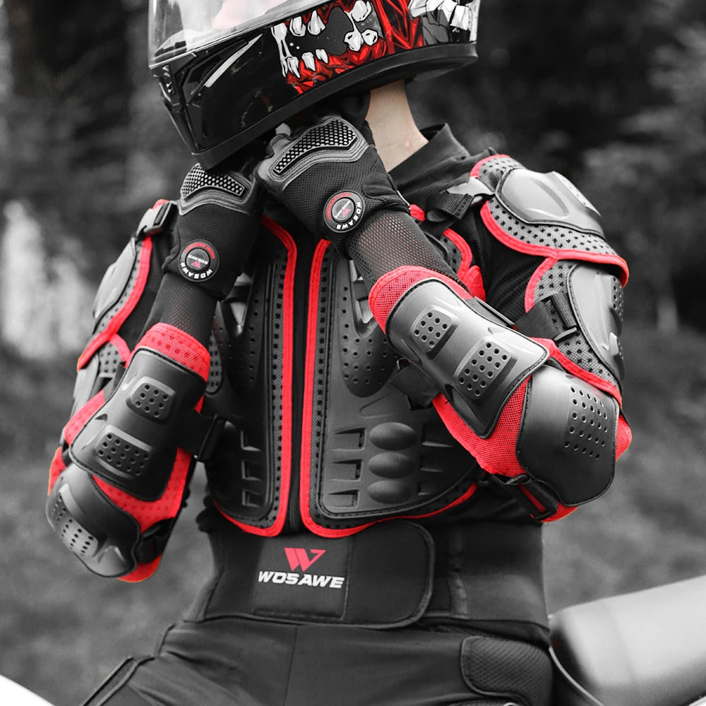 Too Hot To Wear A Full Motorcycle Jacket? How About A Full Body Armor ?