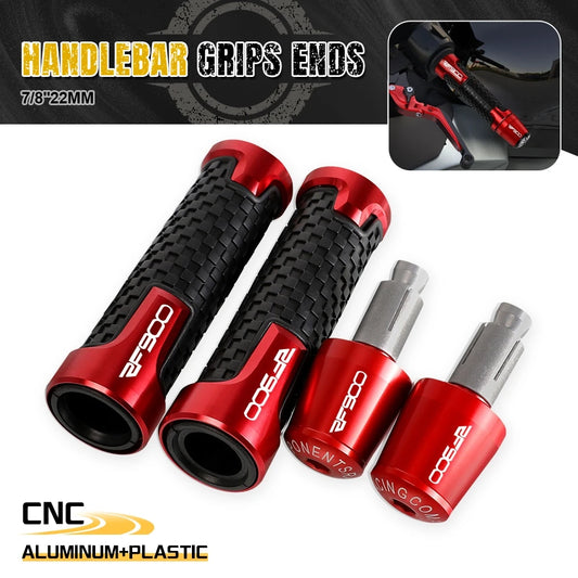 Handlebar Grips And Bar End Weights For SUZUKI RF 900 1994 1995 1996 1997 1998 1999