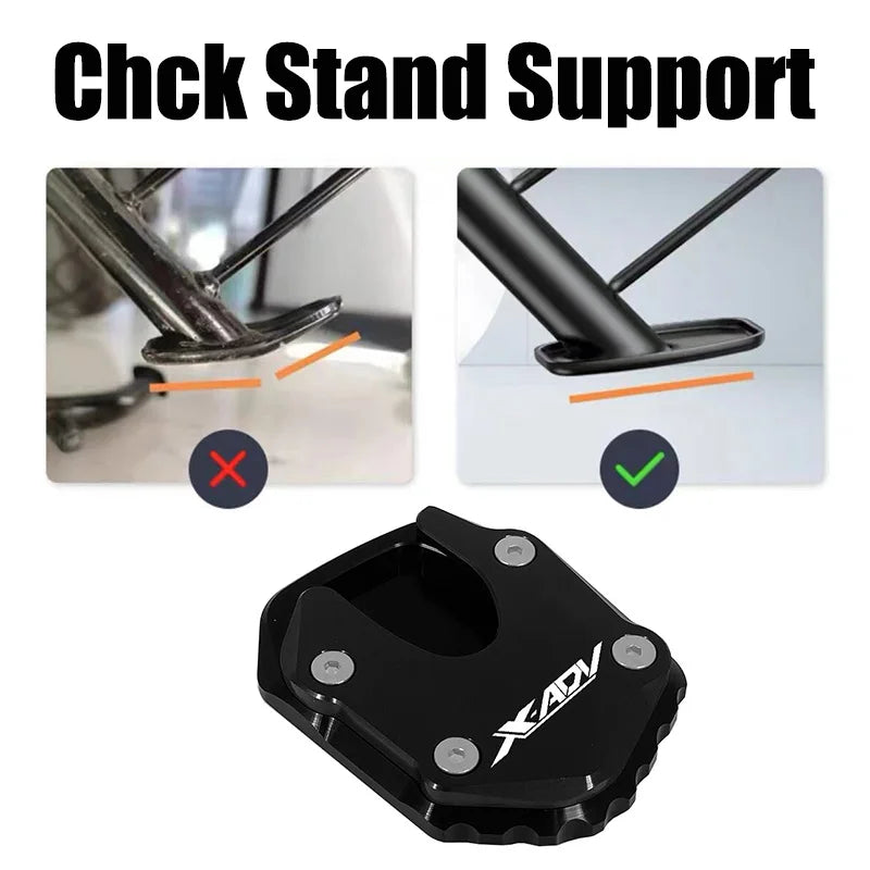 Side Stand Extension Pad For HONDA X ADV X-ADV XADV 750 2021-2022 2023