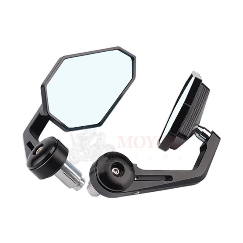 Bar End Mirror With Logo For Yamaha Vmax +++