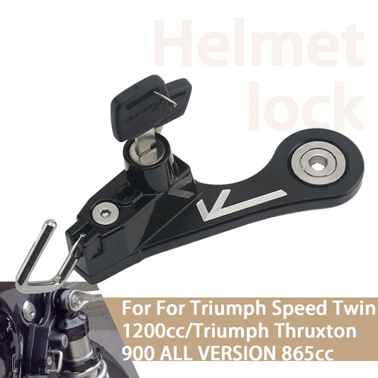 Helmet Lock Kit For Triumph Twins Bonneville Thruxton Scrambler 900 T100