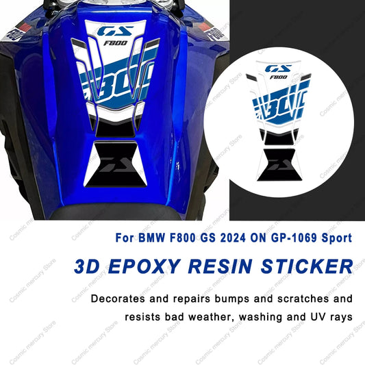 Tank Pad Sticker Kit For BMW F 800 GS 2024 On GP-1069 Sport