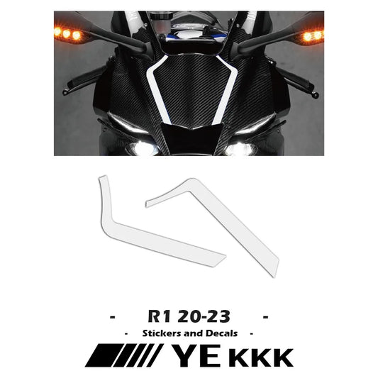 Front Fairing Sticker Decal For YAMAHA YZFR1 YZF-R1 R1M YZF1000 2020-2023