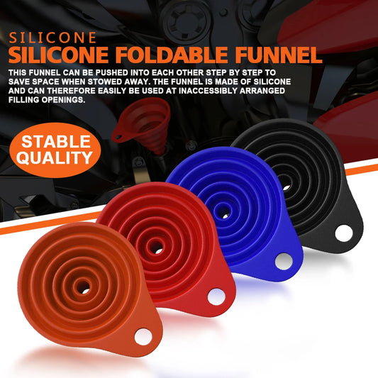 Collapsible Silicone Funnel