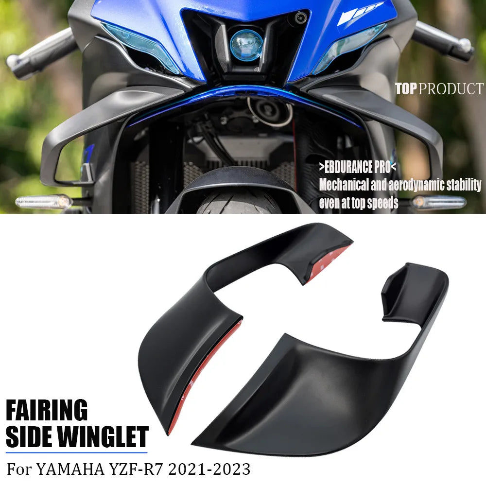 Aerodynamic Spoiler For Downforce For Yamaha YZF-R7 2021-2023