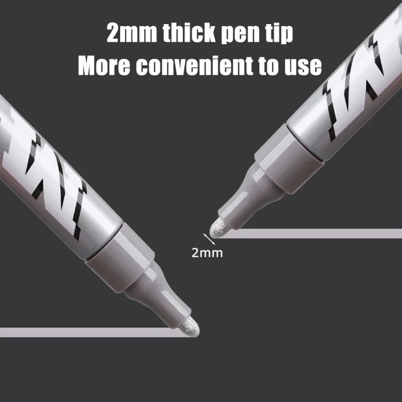 Tire Paint Marker And Scratch Remover Pen