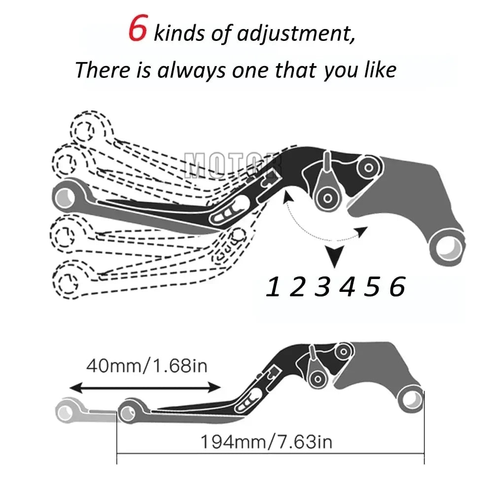 Adjustable Brake And Clutch Levers + Bar End Weights For SUZUKI GSXR 750 GSX-R 750 K6 K7 K8 K9 K10 2006-2010 2009 2008 2007