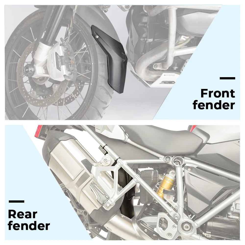 Fender Cover Mudguard Extension Splash Guard Tire Hugger For BMW R1250GS R 1250 GS 1250 R 1250GS LC adv 2023