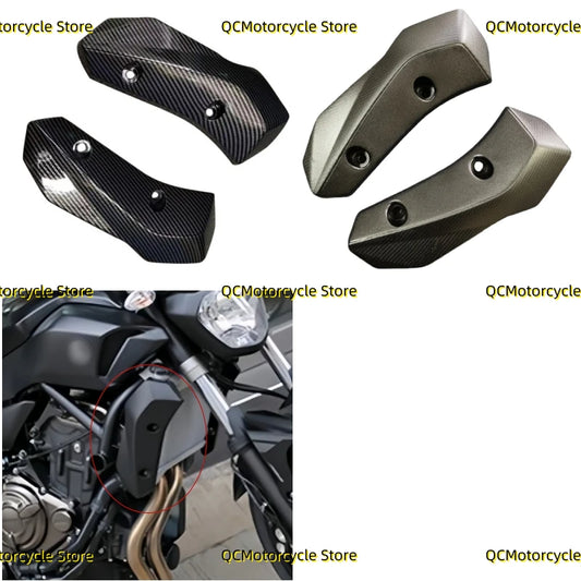 Radiator Side  Cover Carbon Look For YAMAHA MT-07, FZ07 2012 2013 2014 2015-2017