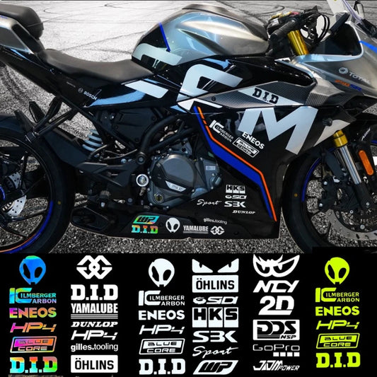 Reflective Stickers For YAMAHA MT07 MT09 R1 R3 Kawasaki Z900 BMW S1000RR