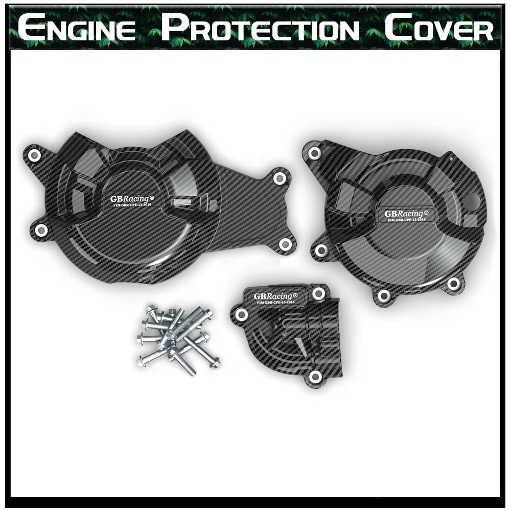 Engine Protective Cover For YAMAHA YZF-R7 2022-2023 carbon fiber printing