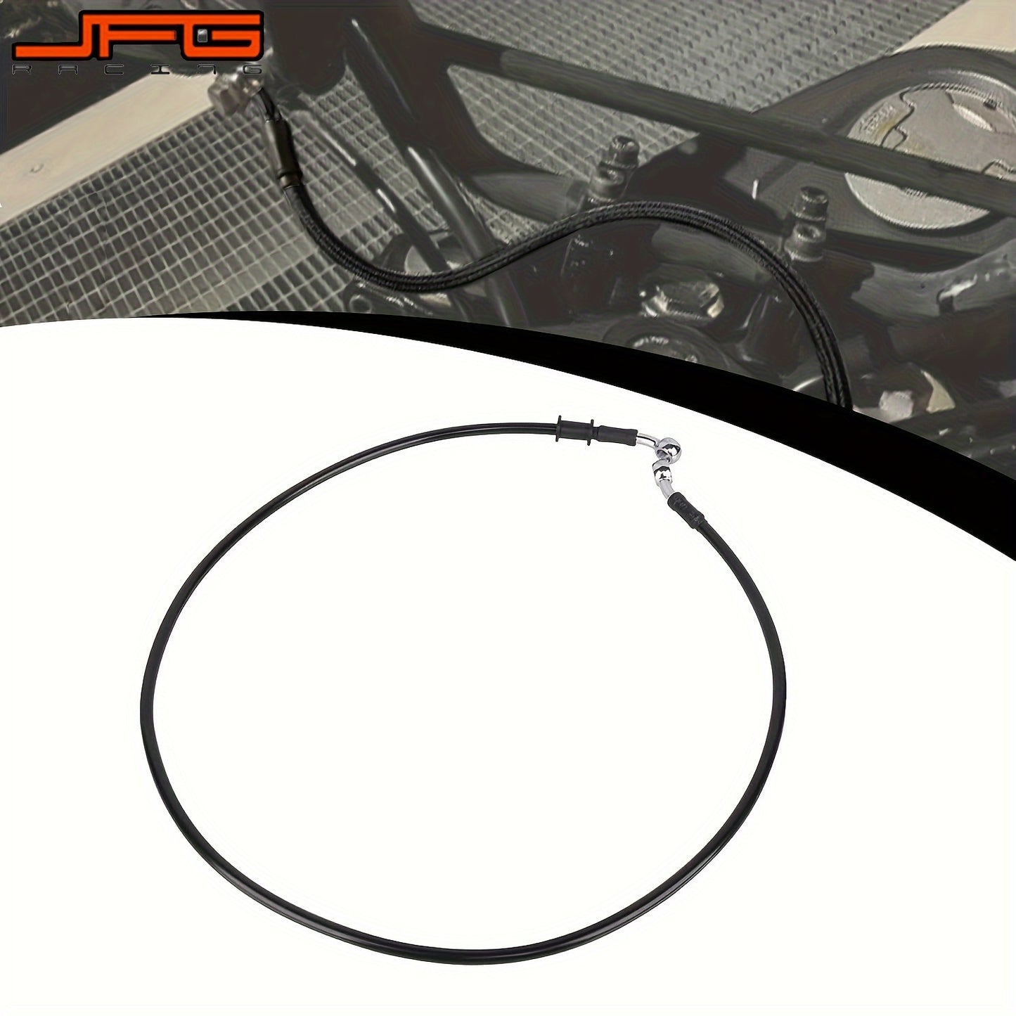 Brake Hose "Premium-Quality" Jfg Racing Stainless Steel 500mm-2000mm